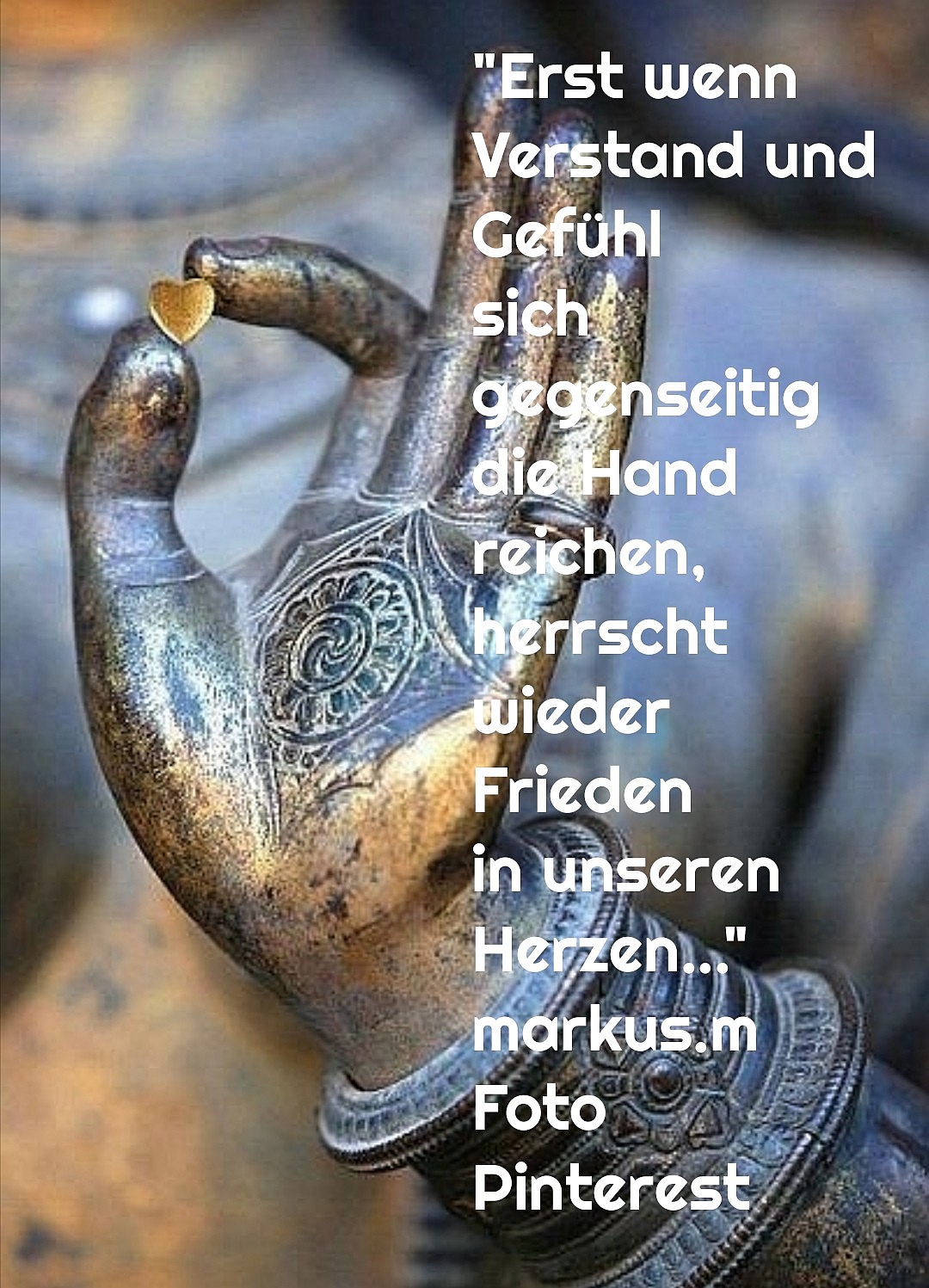 Wieder Frieden in Herzen
